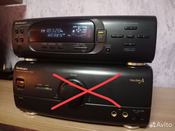 Музыкальный центр Technics по блочно