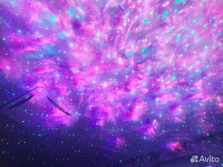 Проектор Звёздное небо Блютуз стерео колонка