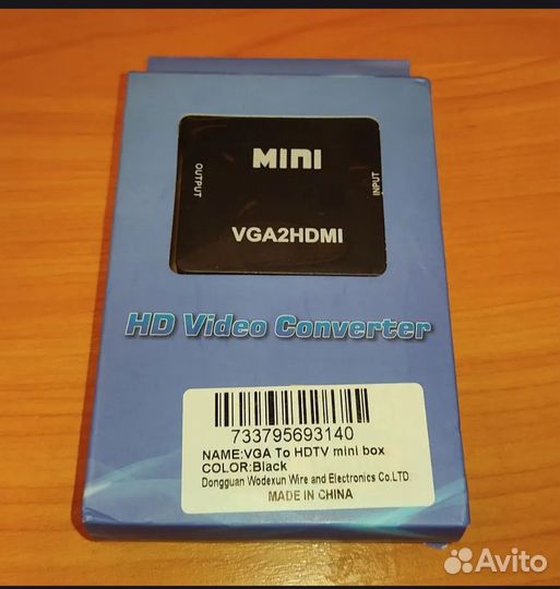 Конвертер VGA2hdmi (VGA to hdmi)
