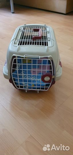 Клетка переноска для кошек и небольших собак