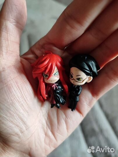 Фигурки Тёмный Дворецкий: Грелль Сатклифф и Уильям