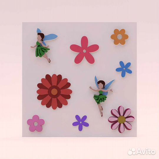 Гипсовая 3D панель 