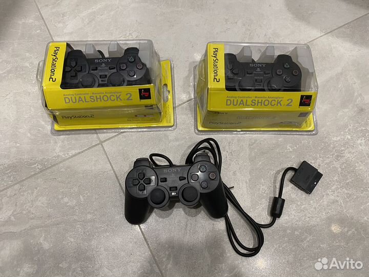 Джойстик для Sony ps2 dualshock 2 новый много