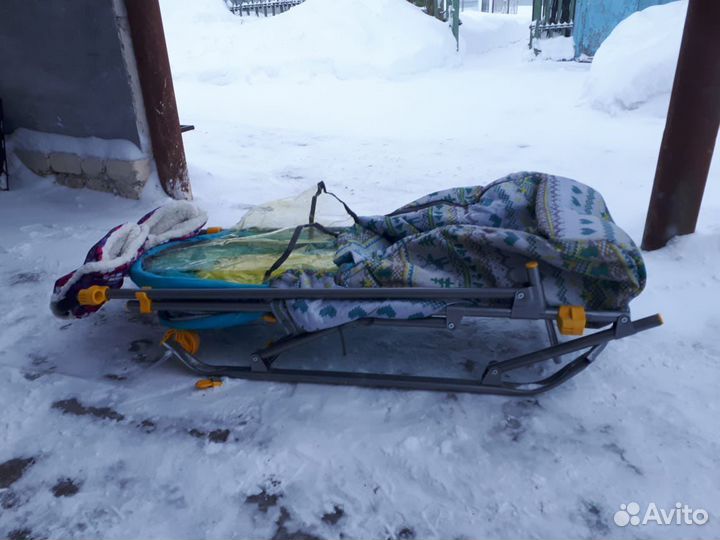 Санки-коляска Nika Умка 3