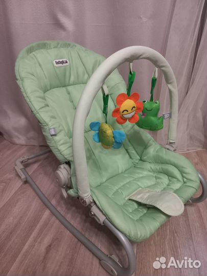 Шезлонг детский babyton