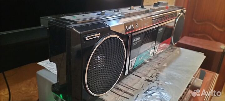 Двухкассетный магнитофон Aiwa cs-w220
