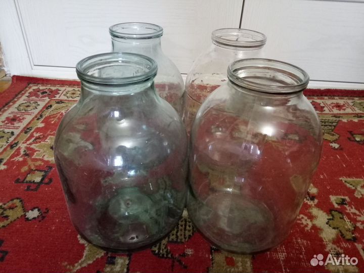 Банки стеклянные (разные объёмы)