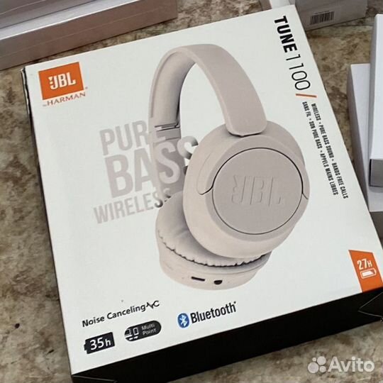 Беспроводные наушники jbl tune 1100