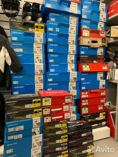 Хоккейный шлем б/у Bauer, CCM, Easton все размеры