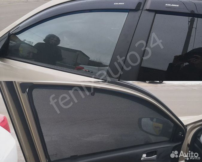 Каркасные шторки на авто