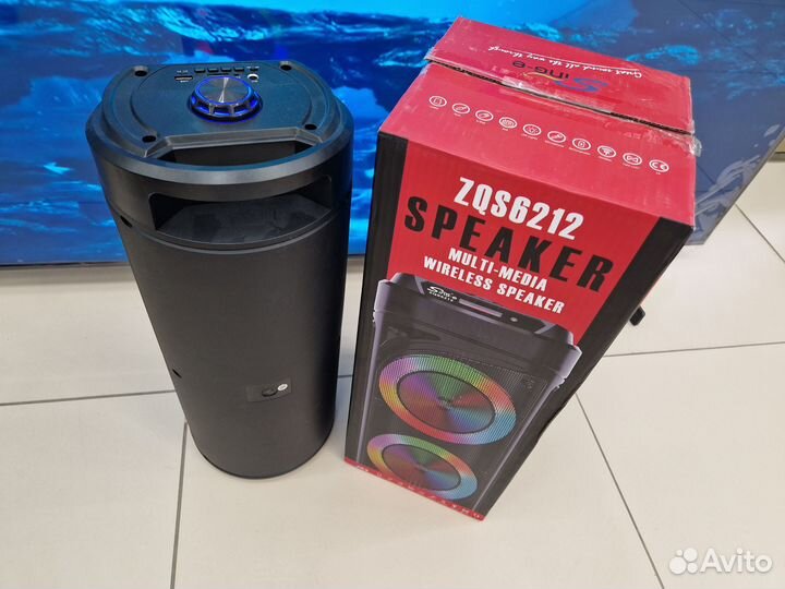 Портативная акустика Speaker ZQS-6212 (Врш)