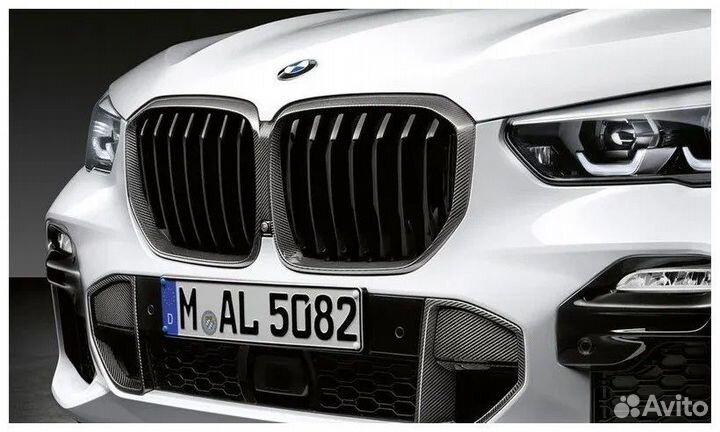 Карбоновая решетка M Performance для BMW X5 G05
