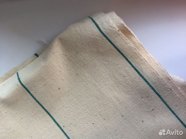 Отрез ткани лен СССР