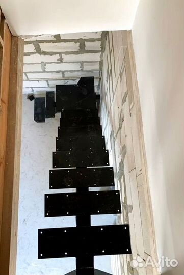 Лестницы на металлокаркасе