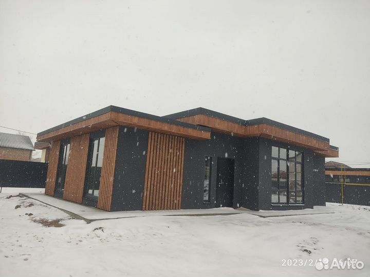 Строительство домов из газобетона, фахверк