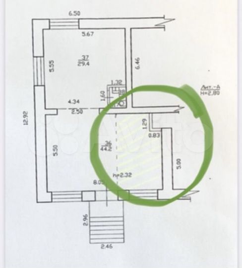 Торговая площадь, 25 м²