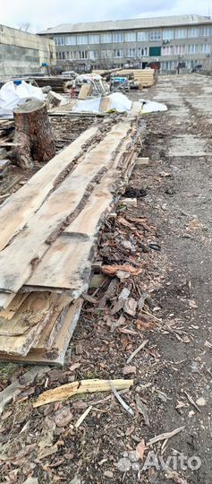 Доски 25ка- необрезная. Плаха50/200