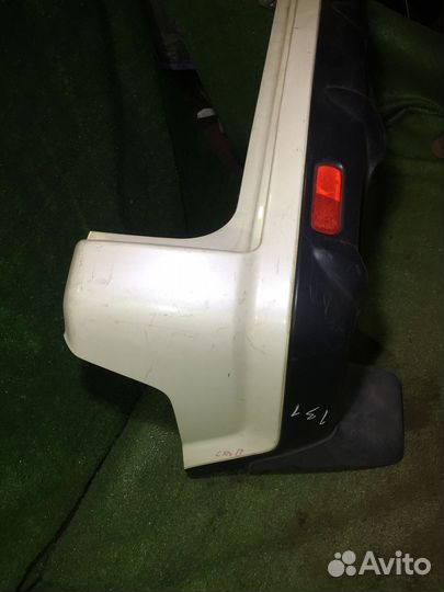 Бампер задний Honda CR-V RD4 RD5 Белыйс брызговика