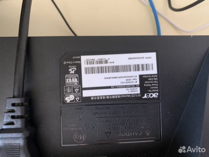 Монитор Acer v203h