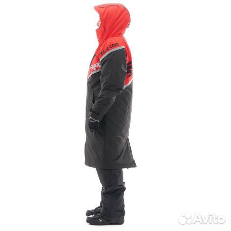 Пальто dragonfly race coat с утеплителем Red 84020