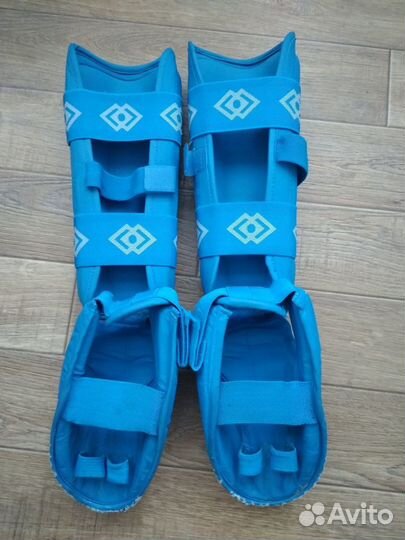 Защита голени и стопы для карате WKF daedo