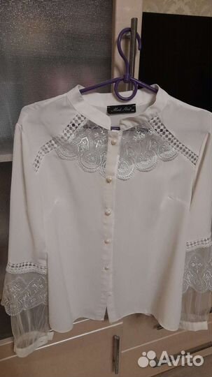 Блузка женская белая