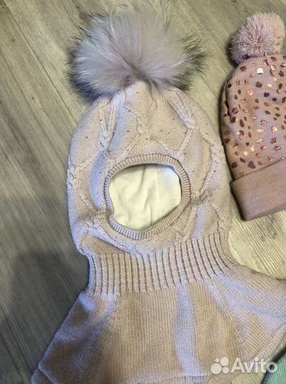 Шапки hm, baby go, clever