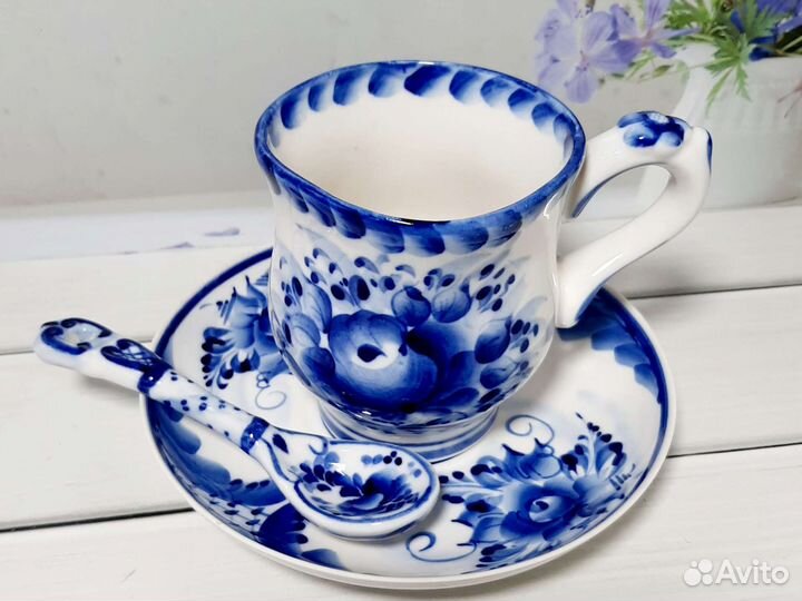 Фарфор для чая и кофе. 3 вида