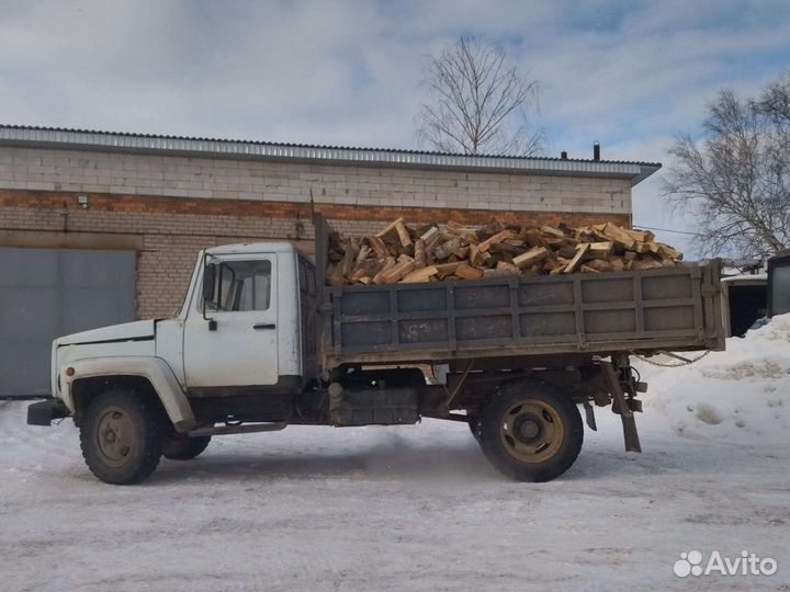 Дрова колотые смесь