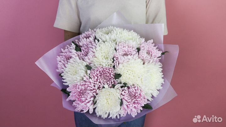 Хризантемы букет