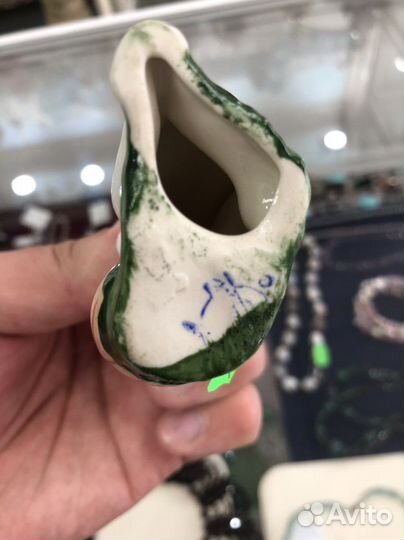 Заяц футболист (городница) фарфор