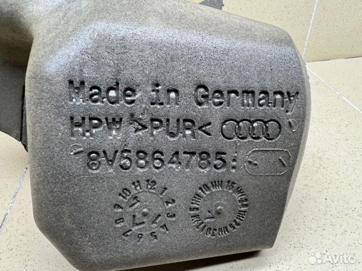 Шумоизоляция левая Audi A3 8V czca 2014