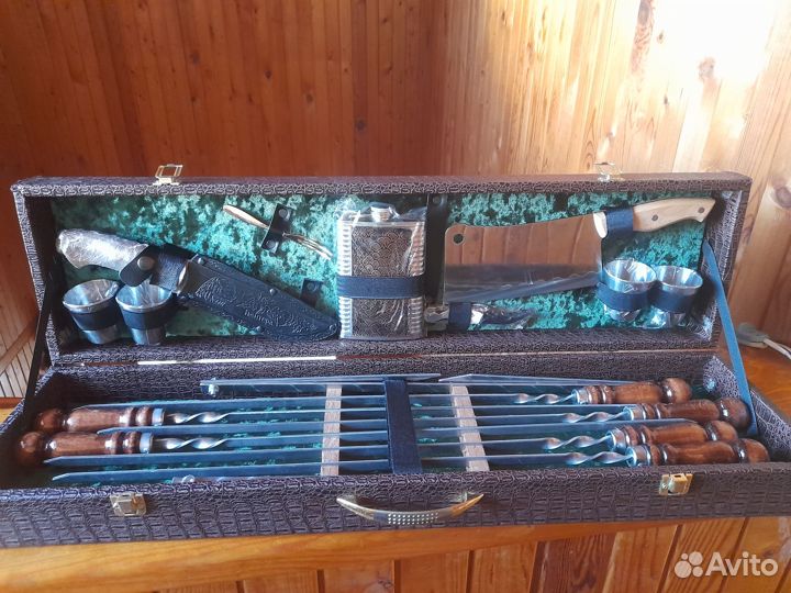 Шашлычный набор для пикника Подарок мужчине