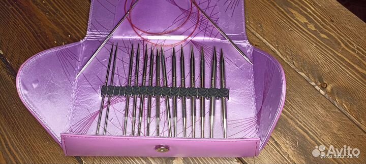 Набор спиц для вязания addi