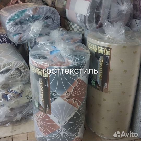 Матрасы топперы новые тонкие жёсткие