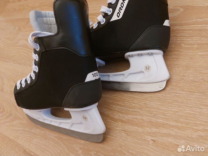Коньки хоккейные детские Oroks Декатлон 32