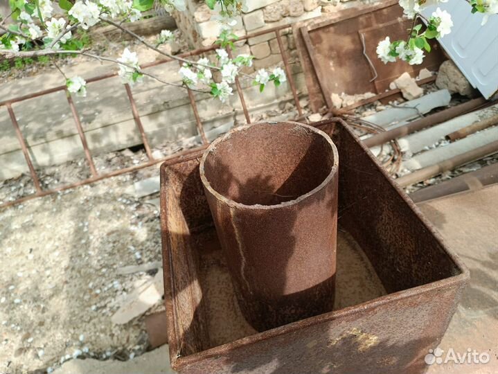 Печь для бани из 530 трубы