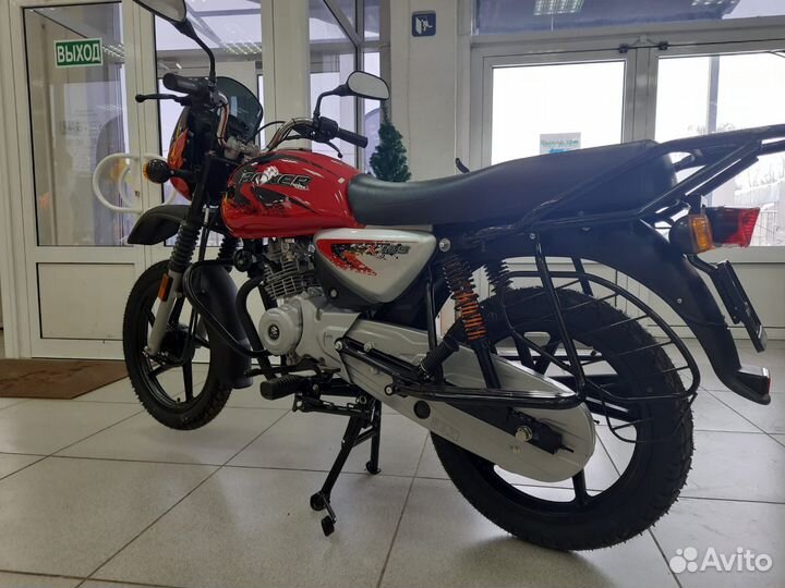 Мотоцикл Bajaj Boxer 125X Красный