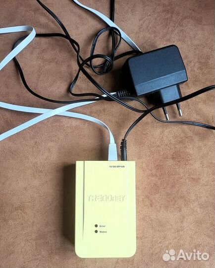 Принт-сервер Trendnet TE100-MP1UN