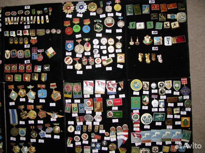 Значки СССР-разные