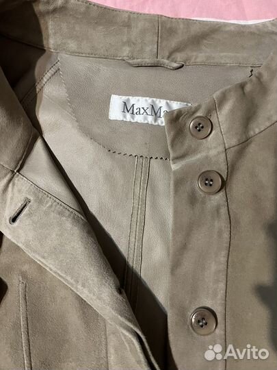 Куртка замшевая Max Mara