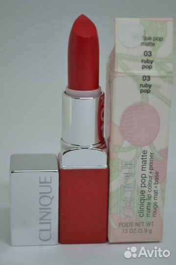 Помада Clinique Pop Matte Lip Colour + Primer