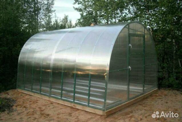 Теплица арочная 3х6 шаг 0,65 с установкой