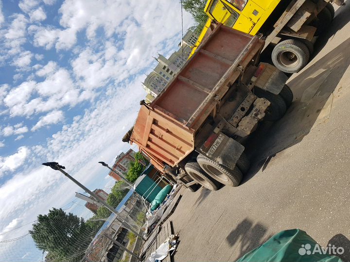 Услуги самосвала камаз 15т