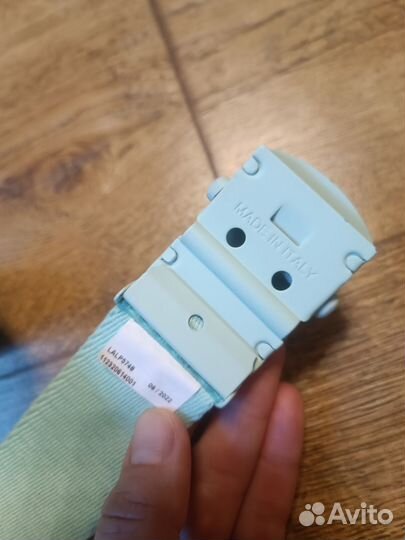 Ремень Lee Италия оригинал мятный