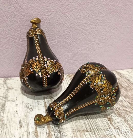 Яблоки и тыквы, декоративные для интерьера