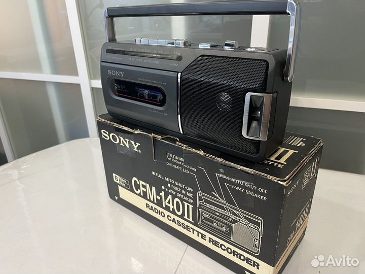 Магнитола sony cfm-140