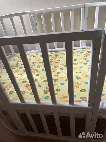 Детская кровать для новорожденных бу