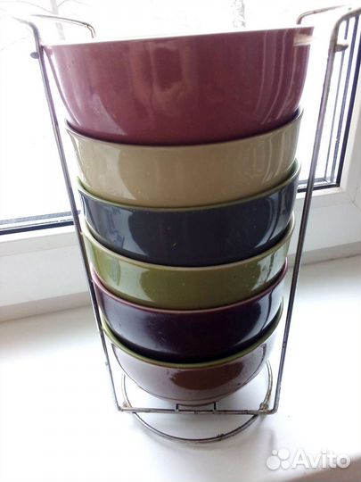 Набор пиал на подставке