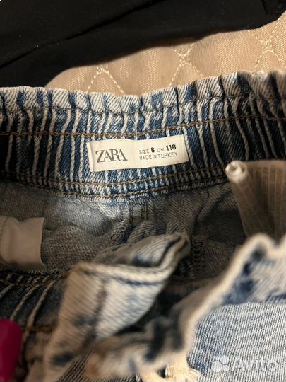 Пакетом шорты и футболка zara 116, 122